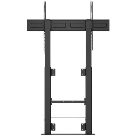 AISENS Soporte de TV de Suelo y Pared con Manivela 60-100 pulgadas, Negro AISENS Soporte de TV de Suelo y Pared con Manivela 60-100 pulgadas, Negro